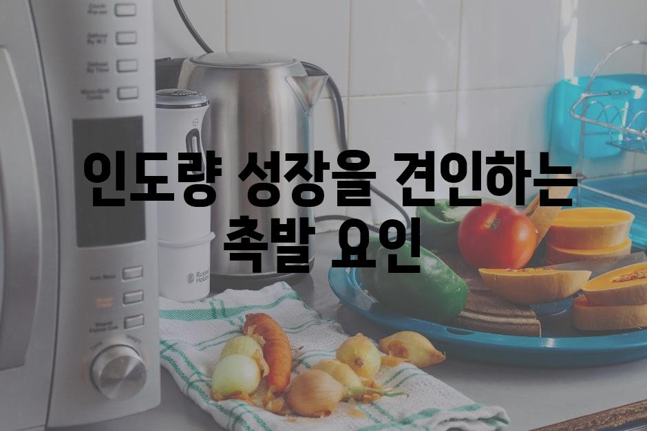  인도량 성장을 견인하는 촉발 요인