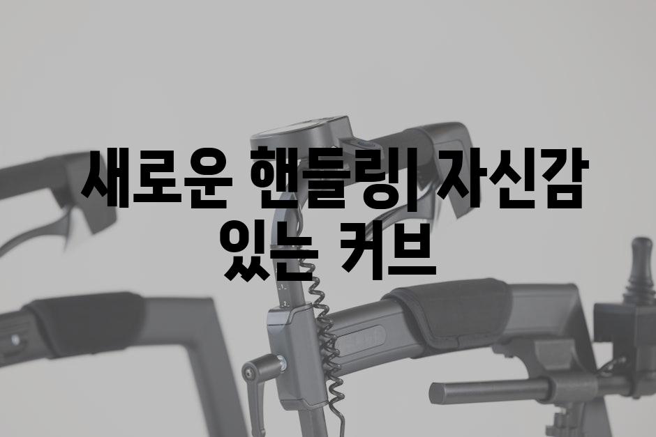  새로운 핸들링| 자신감 있는 커브