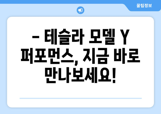 테슬라 모델 Y 퍼포먼스 빠른 출고, 지금 바로 만나보세요! | 테슬라, 모델 Y, 퍼포먼스, 빠른 출고, 전기차