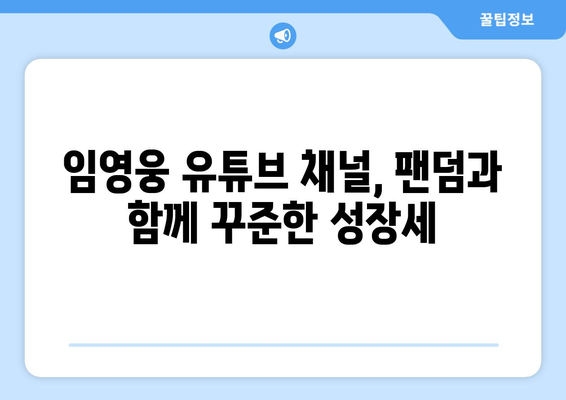 임영웅, 유튜브 구독자 165만 명 돌파! 팬덤의 뜨거운 열기 | 임영웅, 유튜브, 구독자, 팬덤, 인기